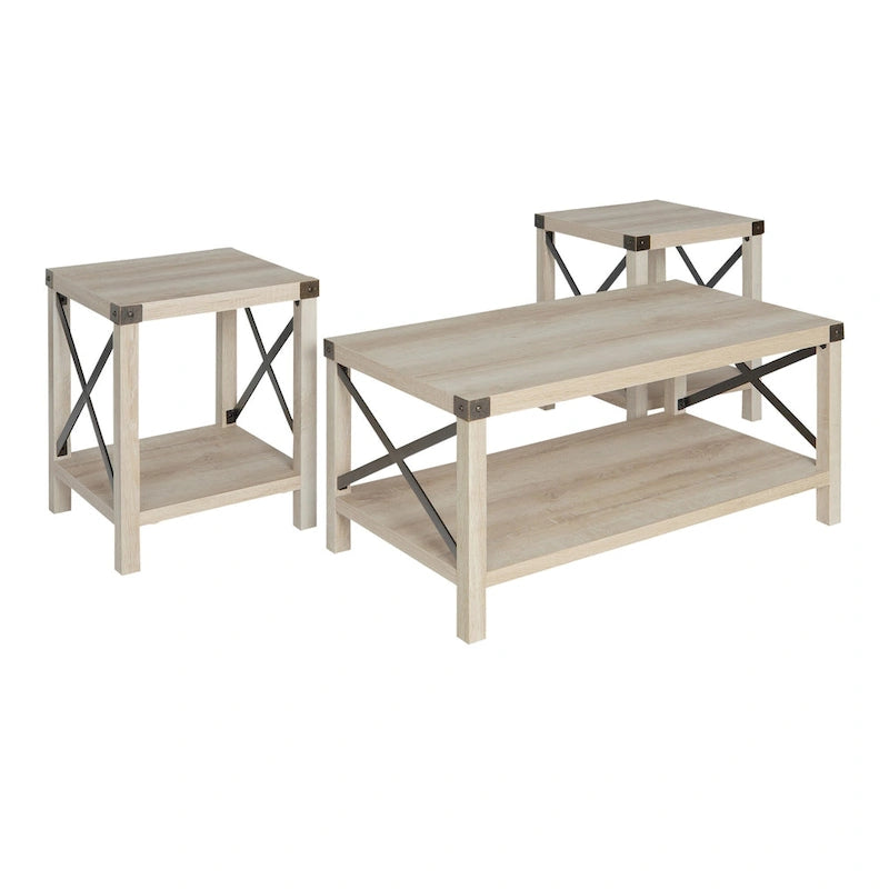 Table basse et table d'appoint 3 pièces Middlebrook