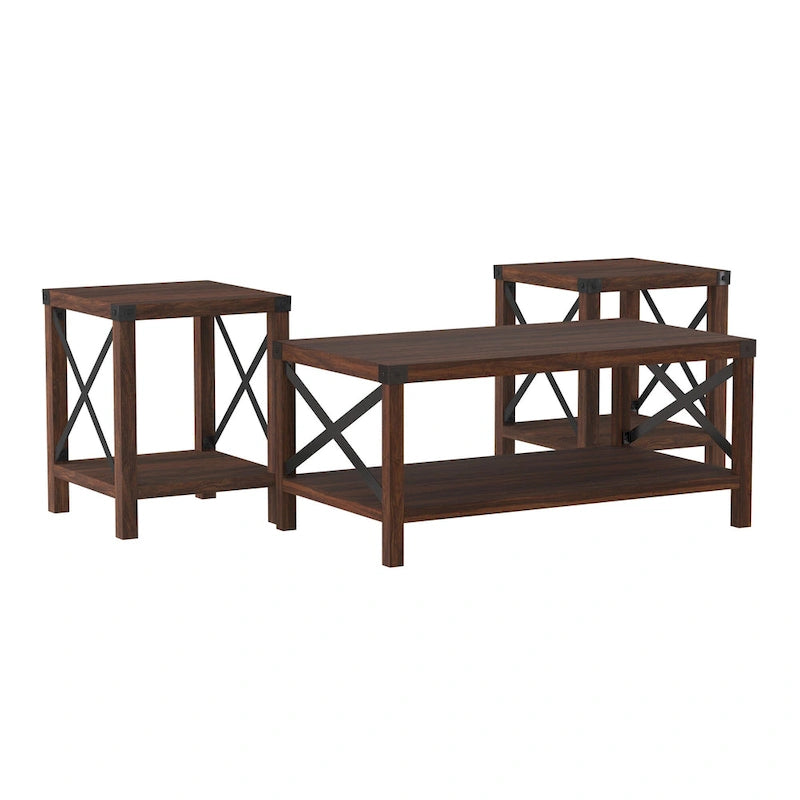 Table basse et table d'appoint 3 pièces Middlebrook