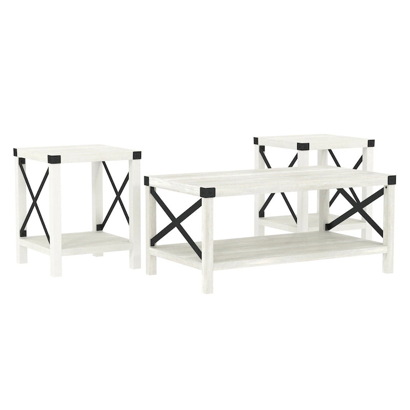 Table basse et table d'appoint 3 pièces Middlebrook