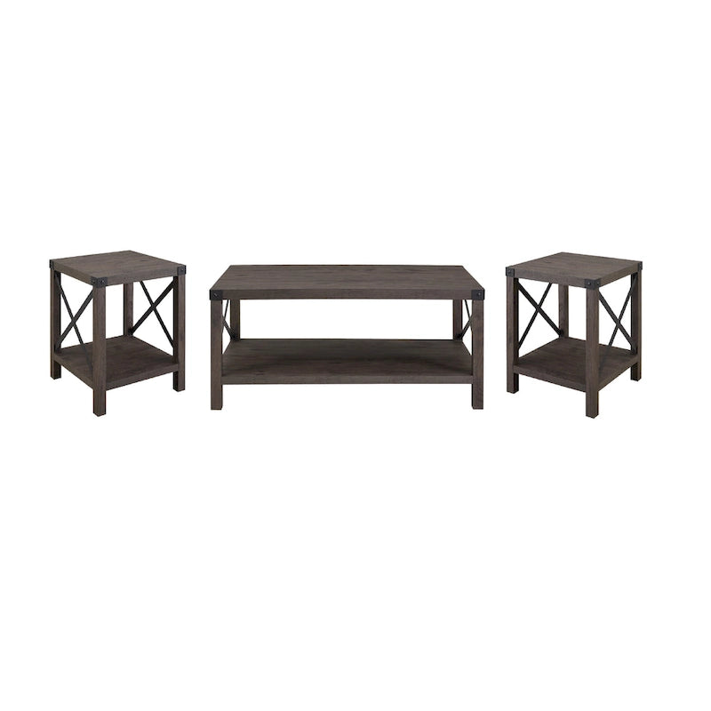 Table basse et table d'appoint 3 pièces Middlebrook