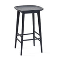 Tabouret de comptoir sans dossier en acacia massif Hendry - Tabouret de comptoir