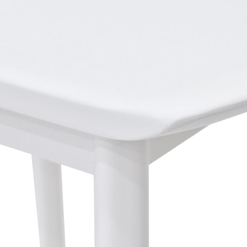 Tabouret de comptoir sans dossier en acacia massif Hendry - Tabouret de comptoir