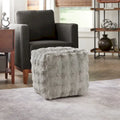 Brunico Pouf carré capitonné par