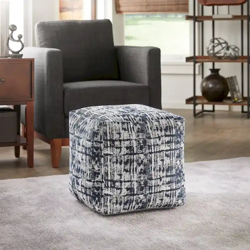 Brunico Pouf carré capitonné par