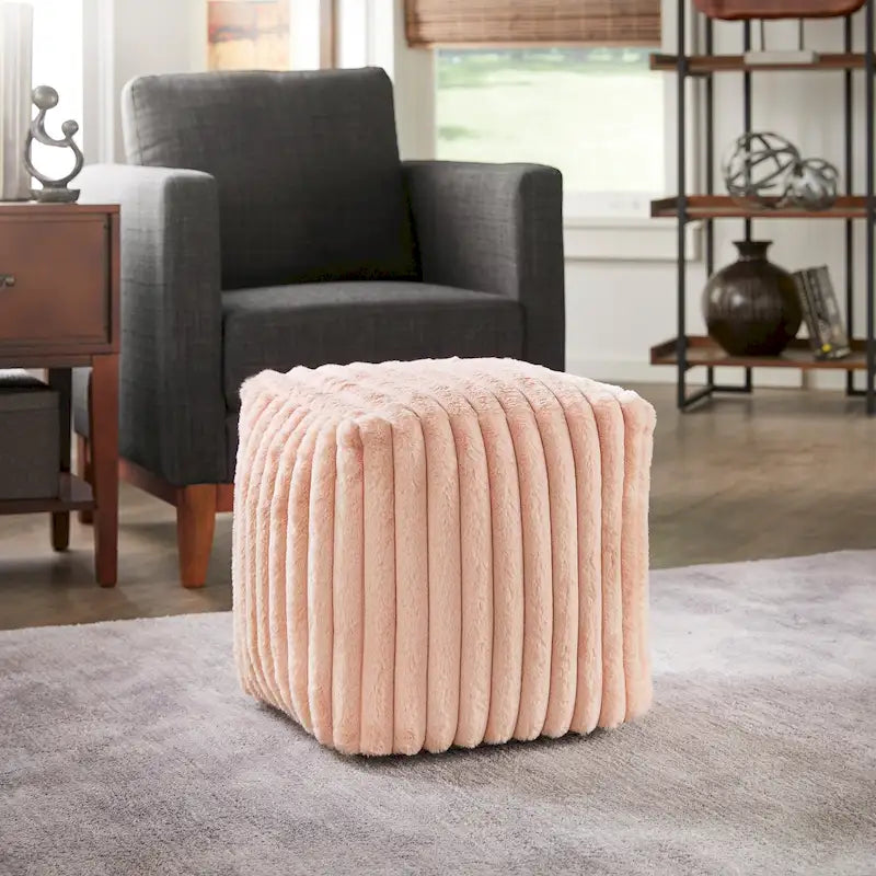 Brunico Pouf carré capitonné par