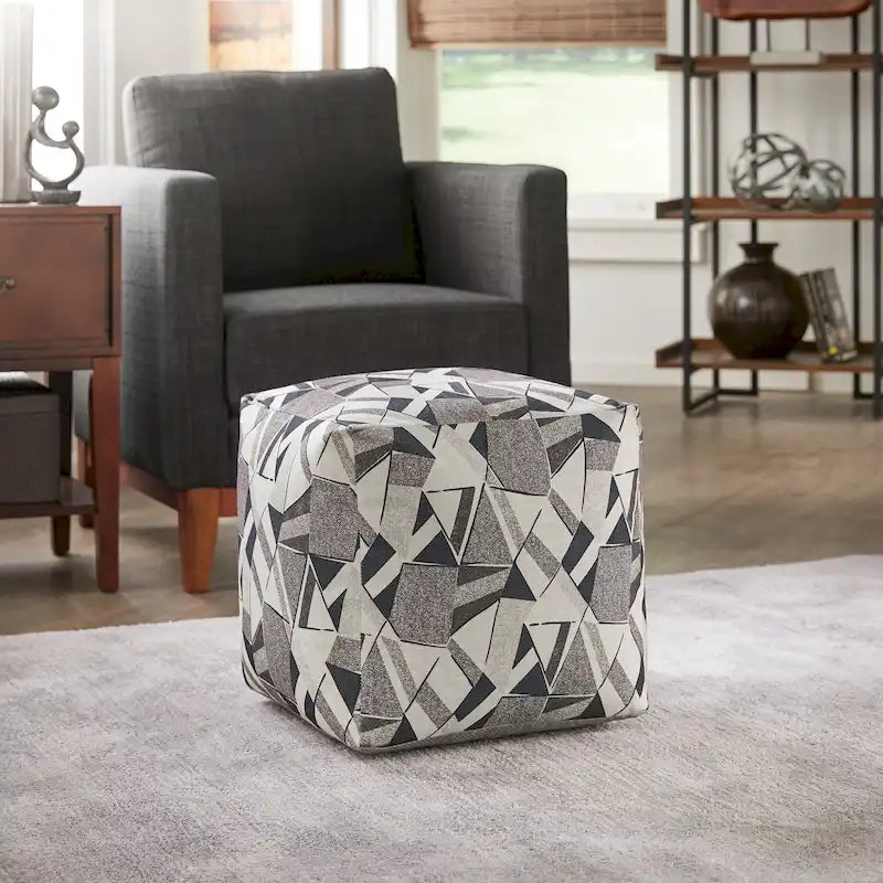 Brunico Pouf carré capitonné par