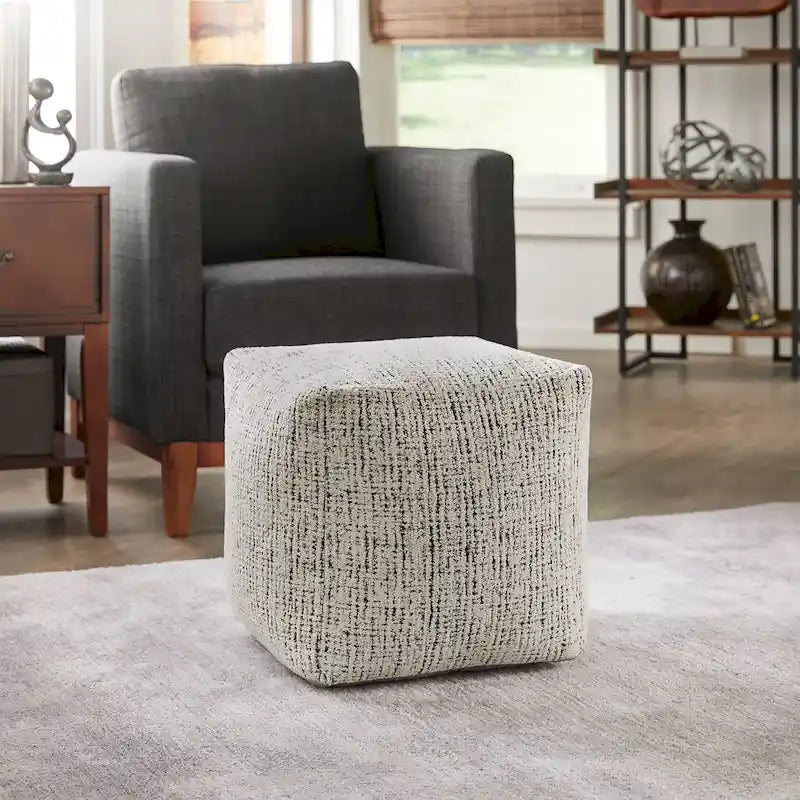 Brunico Pouf carré capitonné par