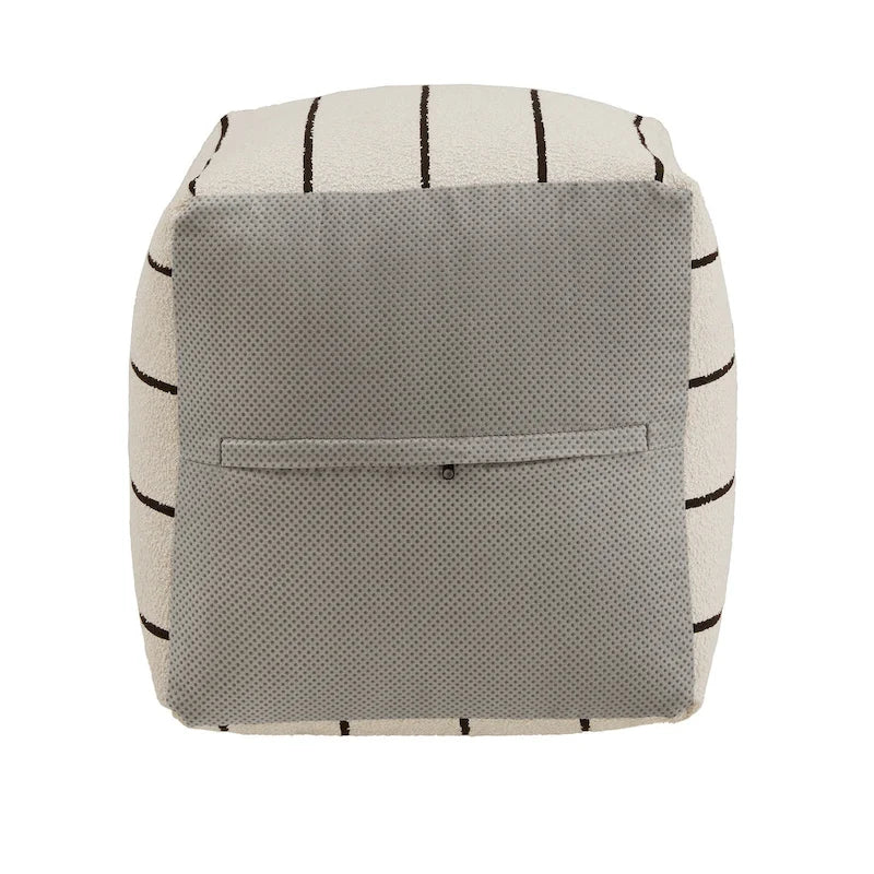 Brunico Pouf carré capitonné par