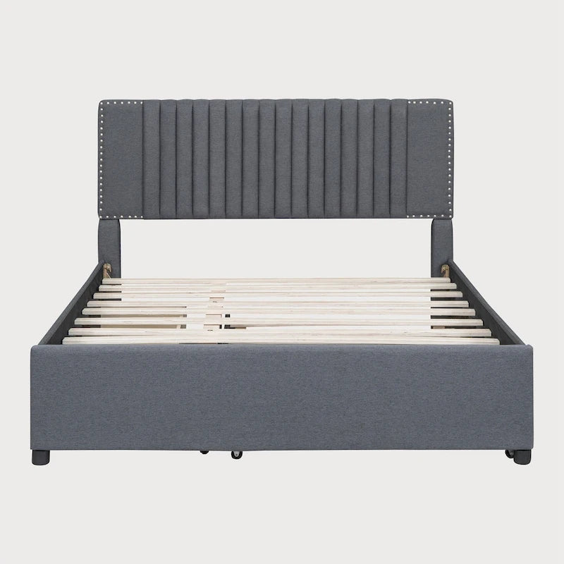 Lit Queen Size avec lit gigogne Twin XL