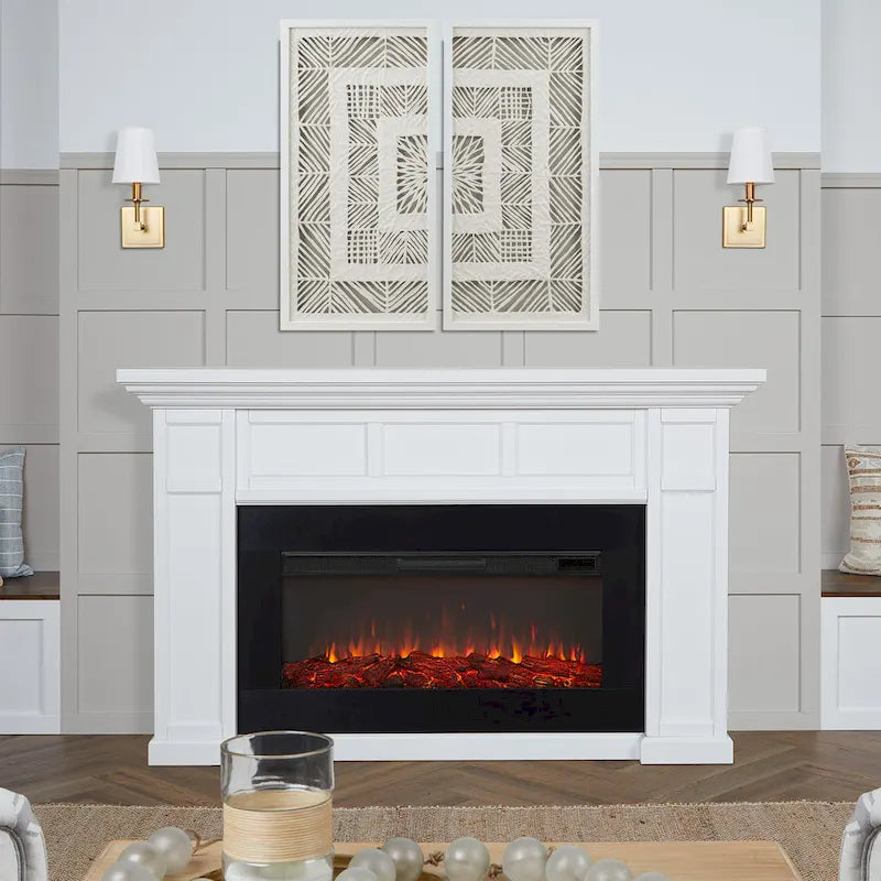 Alcott 75 Landscape Electric Fireplace by 