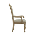 Fauteuil en tissu et bois patiné bis Splat Back Magnolia Manor (lot de 2)
