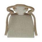 Fauteuil en tissu et bois patiné bis Splat Back Magnolia Manor (lot de 2)